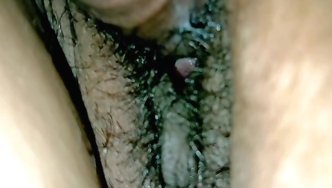 Indian hairy stepson fucks his stepmom in a homemade video