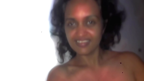 Indian solo video of a sexy brunette with a sexy outfit