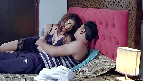 Red hair MILF with big tits is riding dick in this vid