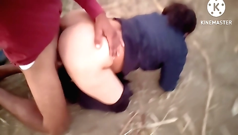 Indian schoolgirl schoolgirl outdoor sex in the jungle