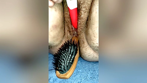 Indian amateur video featuring a girl with a hairy pussy