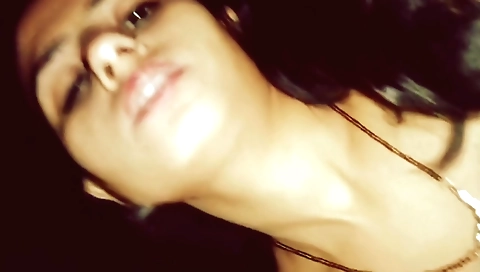 Latika rides on my hard cock and enjoys it with her wet pussy