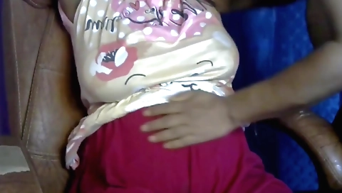 Busty babe gets her big cock tied and banged by a jerk