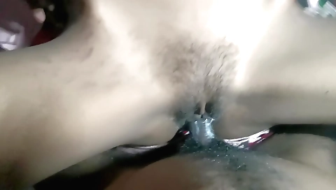 Indian hairy girl has a great time fucking in the amateur video