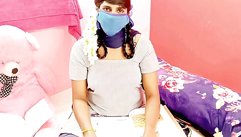 Indian brunette creampie after sex with her neighbor