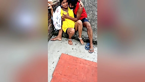 Tattooed girl in india is having a hard time with a dildo