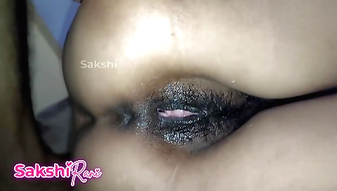 Hairy indian bhabi gets creampied in the rural village