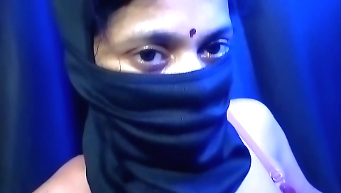 Amateur brunette teen shows her curves in pov video