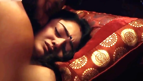 Indian woman with big tits is fucking in the web cam