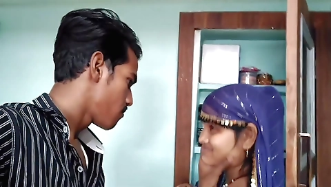Indian woman fuck her own pussy and get banged from behind