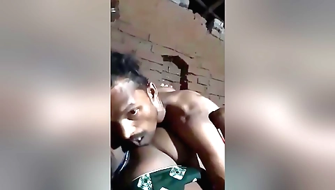 Indian girls love to have fun in the wild indian village