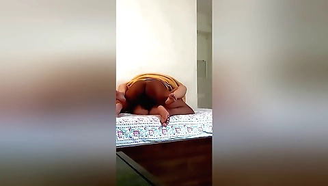 Indian teen with cute face gets her boobs and ass fucked