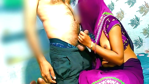 Hairy indian wife is getting her pussy fucked hard