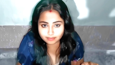 Indian sex video with the cute brunette and a lover