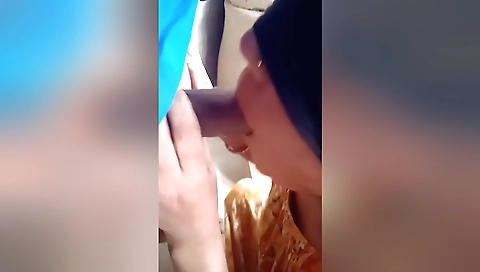 Amateur brunette girl and boyfriend made the first love video