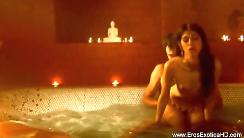 Beautiful brunette babe with a petite body and nice boobs