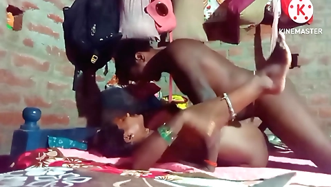 Stepsister-in-law gets a hot handjob with her stepson