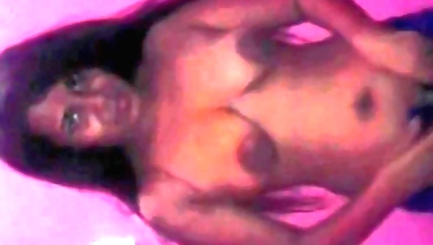 Indian brunette video with big natural tits on cam