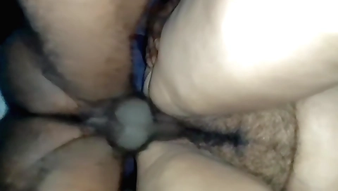 Big ass Indian chick with hairy pussy sucks and fucks teacher