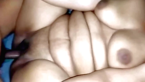 Indian stepdad fucks his young wife in her hairy ass