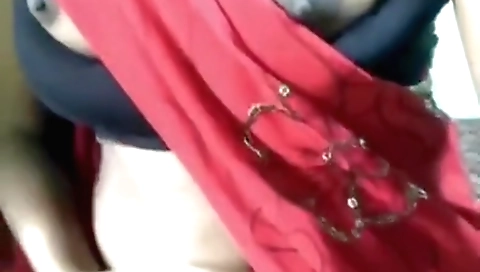 Indian teacher is playing with herself on the webcam