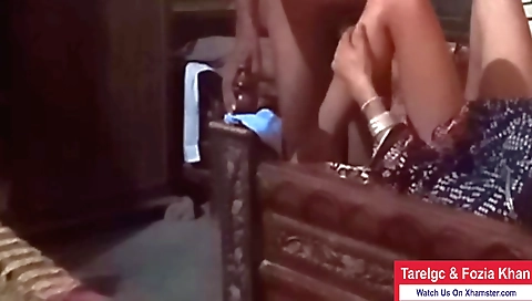 Busty Pakistani wife and husband have a fun night in the room