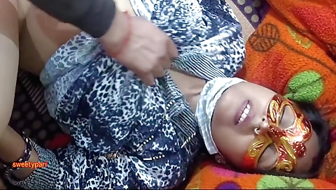 Indian teen's stepbrother sucks her tight ass so she can get off