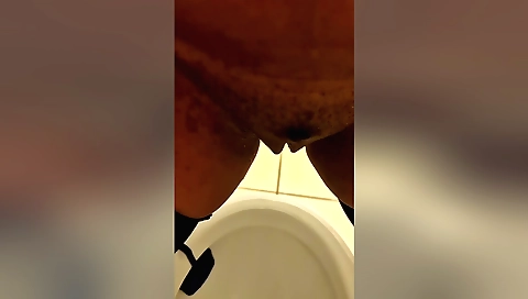 Indian girl getting on top and pissing in her body