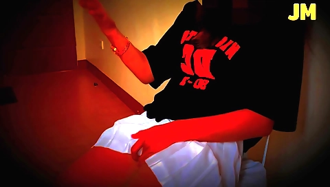 Amateur girl with a big tits is making homemade porn videos