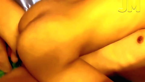 Indian girl is playing with her lover's dick in front of a camera