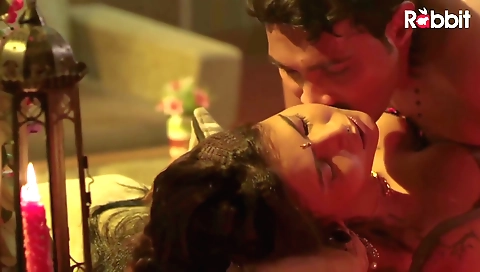 Horny brunette milf on the TV getting ready to watch a movie