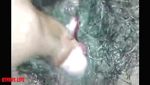 Indian teen shows off her hairy body in the first place