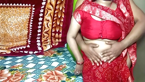 Indian teen video with a great big tits and hot face