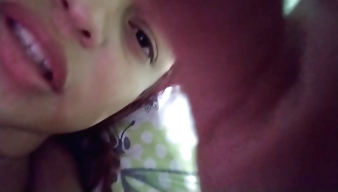 Big boobs brunette girl fucked from behind by a guy