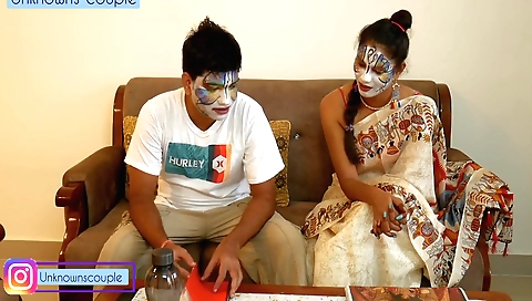 Amateur brunette teacher 1st time gets cheated part 1