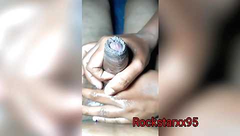 Indian wife gets fucked by her hubby on the living room