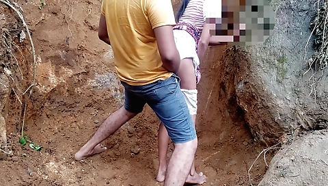 Indian brunette shows her hands and takes off her dress