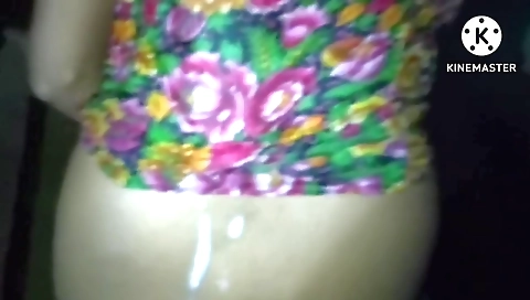 Busty brunette in a black bikini with a tight cunt