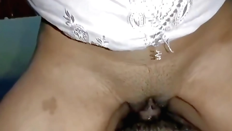 Indian girl with small tits is fucking and rubbing her pussy