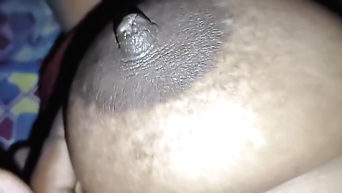 Indian girl is wearing a pink bikini under the clothes