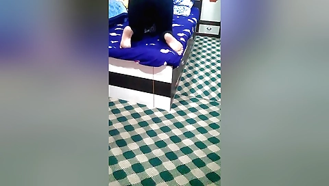 Indian solo chick shows off her huge natural boobs