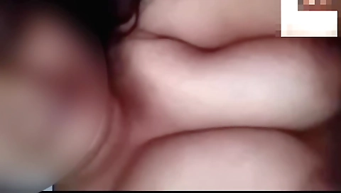 Bimbo in a hot sex video call pressed in a passionate way