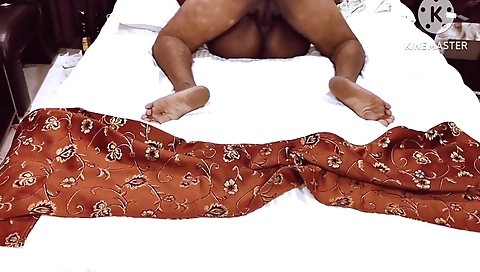 Indian young girl 21st birthday plays with her lover's penis