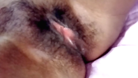 Indian amateur video showing hairy woman sucking dick
