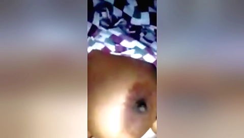 Indian girl plays with her hairy pussy in solo video