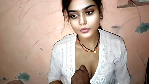 Indian babe with a big ass is getting a little bit horny