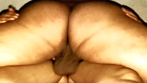 Indian big ass babe fucked in a black dress by a big black dick