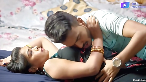 Horny brunette loves to have sex with her boyfriend