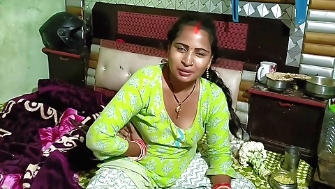 Indian chick with huge boobs sucks a dick and gets banged