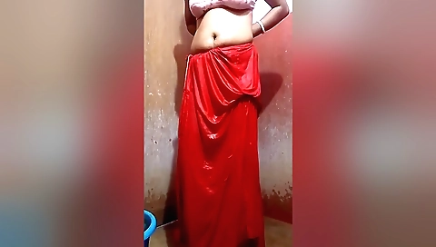 Hairy amateur milf in a sexy solo video with big tits